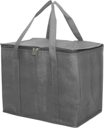 Lilaly Styrofoam Cooler Food Delivery Bag, Insulated Grocery Bags Insulated Cooler Bag for Hot or Cold Food Delivery, Groceries, Travel, Shopping in Saudi Arabia