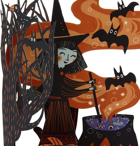 Hallmark Paper Wonder Pop Up Halloween Card (Witch's Cauldron) (799HEH4017) in Saudi Arabia