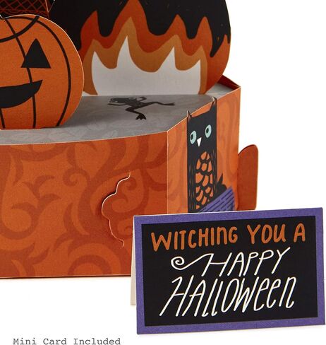 Hallmark Paper Wonder Pop Up Halloween Card (Witch's Cauldron) (799HEH4017) in Saudi Arabia