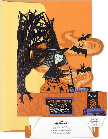 Hallmark Paper Wonder Pop Up Halloween Card (Witch's Cauldron) (799HEH4017) in Saudi Arabia