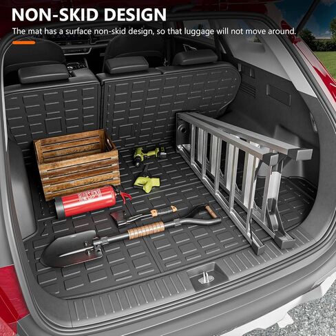 powoq Cargo Mat Compatible with 2023-2025 Kia Sportage Trunk Liner with Backrest Mat TPE Replacement for 2023-2025 Kia Sportage Accessories (Trunk Mat with Backrest Mat) in Saudi Arabia