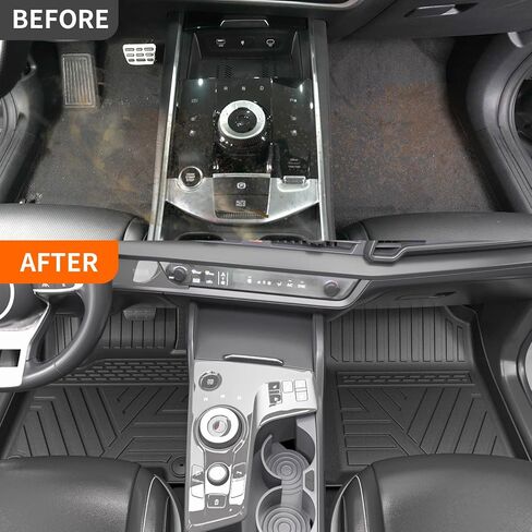 powoq Cargo Mat Compatible with 2023-2025 Kia Sportage Trunk Liner with Backrest Mat TPE Replacement for 2023-2025 Kia Sportage Accessories (Trunk Mat with Backrest Mat) in Saudi Arabia