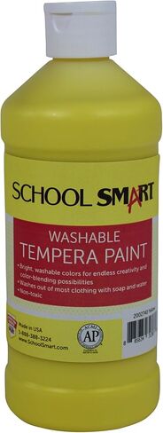 School Smart Washable Tempera Paint, Pink, 1 Pint Bottle in Saudi Arabia