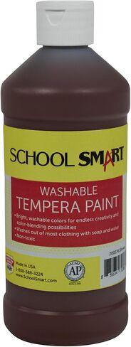 School Smart Washable Tempera Paint, Pink, 1 Pint Bottle in Saudi Arabia