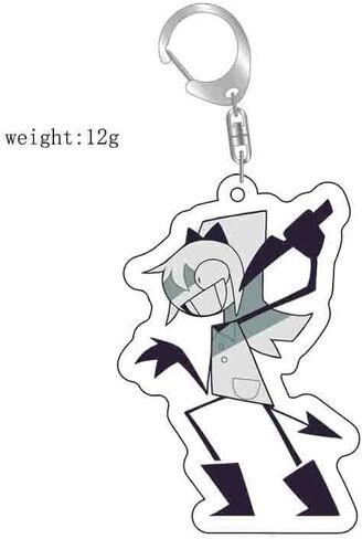 7PCS Fundamental Paper Education Keychain - Anime FPE Miss Circle Figure Keychain Merch in Saudi Arabia