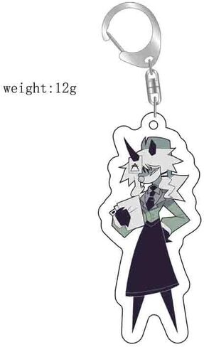7PCS Fundamental Paper Education Keychain - Anime FPE Miss Circle Figure Keychain Merch in Saudi Arabia