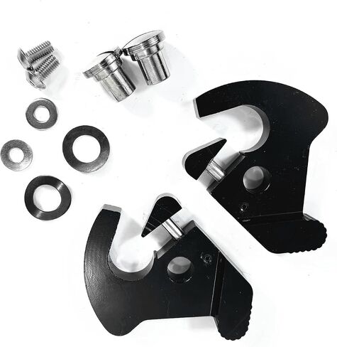 Black Mounting Luggage Rack Sissy Bar Docking Latch Clips Lock Fit for Harley Davidson Softail Sportster 883 Touring Road Glide Street Glide Road King Electra Glide CVO 1984-2023 in Saudi Arabia