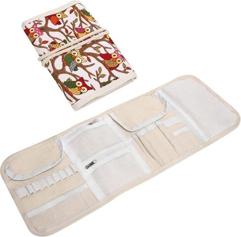 Knitting Bag, Knitting Needles Case Knitting Needles Crochet Hook Storage Bag Sewing Tool Accessories (Empty Bag - Elephant) in Saudi Arabia