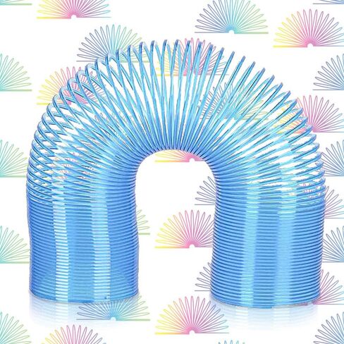 ArtCreativity نوابض ملفوفة نيون صغيرة طويلة للغاية - 12 حزمة - مجموعة زنبركات لفائف بلاستيكية ملونة مقاس 4 بوصات - هدايا عيد ميلاد ممتعة للأطفال، جائزة لطيفة، حشوات حقائب جودي، حشوات للتخزين، هدية مبتكرة in Saudi Arabia