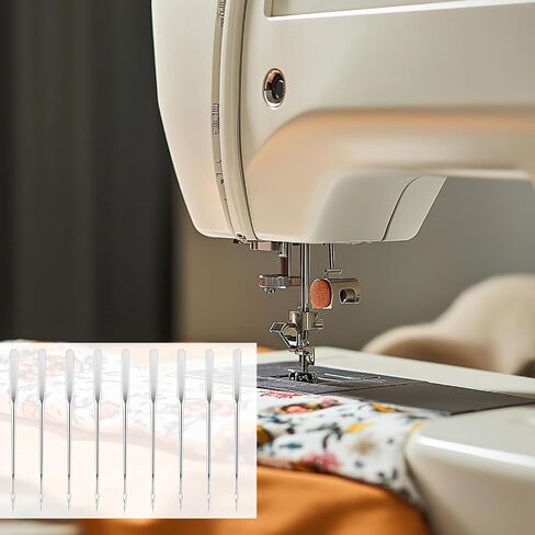 100 قطعة من إبر ماكينة الخياطة بأحجام عالمية، إبر ماكينة الخياطة شديدة التحمل، إبر ماكينة الخياطة العادية، إبر ماكينة التطريز للجينز الجلدي، ماكينة الخياطة المنزلية (90/14) in Kuwait