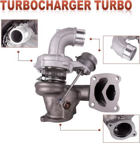 شاحن توربيني متوافق مع Ford Escape Edge Fusion Lincoln MKC MKZ 2.0 Turbo 2017-2020 استبدال 53039880416، 53039700416، F2GZ6K682C، F2GE9G438 in Kuwait