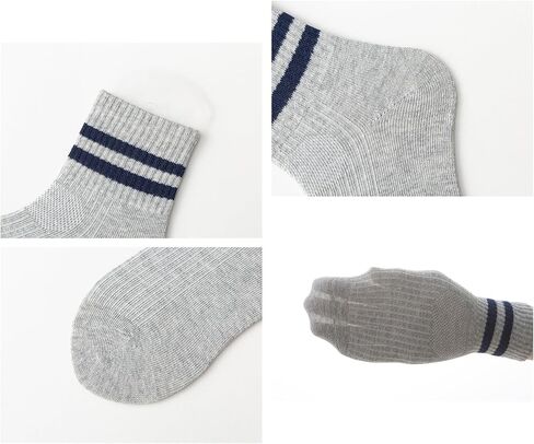 CHUNG Toddler Boys Girls 8/10 Pack Athletic Cotton Basic Crew Socks Autumn School Uniform Casual Sports in Saudi Arabia