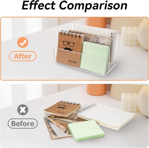 حامل ملفات أكريليك، منظم ملفات شفاف، منظم ملفات أكريليك للمكتب، حامل مجلد أكريليك مكون من 3 أقسام للمكتب والمنزل والمدرسة in Kuwait