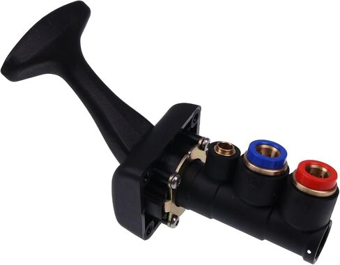 26503-1 Trailer Brake Valve Ports 2 of 3/8" PUSH-IN, 1 OF 1/4" PUSH Compatible With Freightliner GTD-26503-1 3 Way Configuration in Saudi Arabia