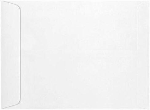 LUXPaper 9 x 12 Open End Envelopes | Income Tax Return | Bright White | 24lb. Text | 50 Qty in Saudi Arabia