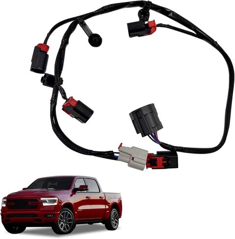 5148163AD 10-24 5.7L MDS Jumper Wiring متوافق مع 2010-2024 كرايسلر 300 5.7L، 2010-2024 دودج تشارجر/تشالنجر/رام 1500/دورانجو 5.7 لتر، 2010-2024 جراند شيروكي 5.7 لتر in Kuwait