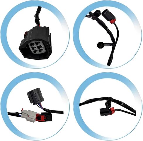 5148163AD 10-24 5.7L MDS Jumper Wiring متوافق مع 2010-2024 كرايسلر 300 5.7L، 2010-2024 دودج تشارجر/تشالنجر/رام 1500/دورانجو 5.7 لتر، 2010-2024 جراند شيروكي 5.7 لتر in Kuwait