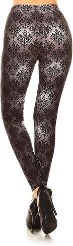 Ultrasoft High-Waisted Fun Gothic Victorian Women's Stretch Athleisure Plus Size Peached Leggings in Saudi Arabia