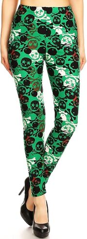 Ultrasoft High-Waisted Fun Gothic Victorian Women's Stretch Athleisure Plus Size Peached Leggings in Saudi Arabia