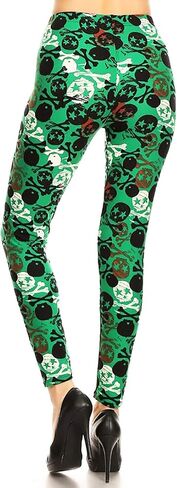 Ultrasoft High-Waisted Fun Gothic Victorian Women's Stretch Athleisure Plus Size Peached Leggings in Saudi Arabia