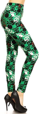 Ultrasoft High-Waisted Fun Gothic Victorian Women's Stretch Athleisure Plus Size Peached Leggings in Saudi Arabia
