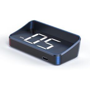 Heads Up Display for Cars, Car HUD H4, GPS Speedometer, First Colorful, Large Font Digital Speedometer GPS with Speed, Compass, Automatic Sensing, Speeding Alarm, Suitable for All Cars.