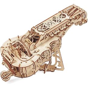 UGEARS Mechanical Celesta 3D Puzzles - Musical Instruments 3D Wooden Puzzles for Adults and Kids - 3D Wooden Puzzle Musical Model Kits with Piano, Music Box and Wood Xylophone - DIY Model Kit