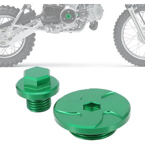Motorcycle Engine Timing Plug Bolts Cap Cover CNC for KLX 110 140 KLX110 KLX110L KLX140 KLX140L KLX140G Z125 PRO KLX150L KLX150BF Dirt Pit Bike Green