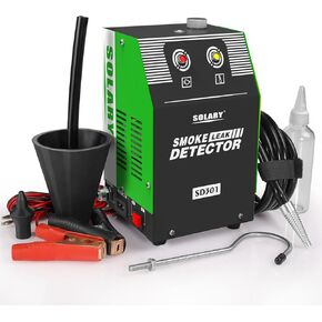 Automotive EVAP Smoke Machine Tester - 12V DC Vacuum Diagnostic Tester with Built-in Air Pump
