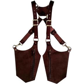 Hidden Underarm Shoulder Bag PU Leather Anti Thief Trendy Double Shoulder Pouch