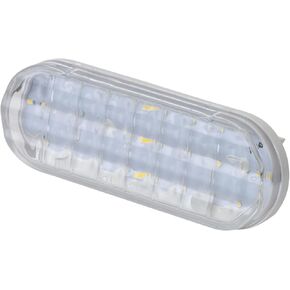 Grote 62601 Supernova Oval Dual-System LED Backup Light - Horizontal Grommet Mount, Male Pin