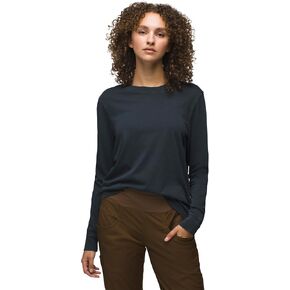 prAna Women's Everyday Vintage-Washed Ls Tee