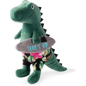 Fringe Studio Plush Pet Toy with Squeaker, Surf’S Up, Dude! (289623), Multicolor
