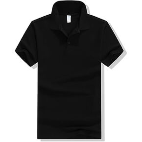 Custom Polo Shirt for Men Women, Personalize Golf Polo Shirt with Text and Logo