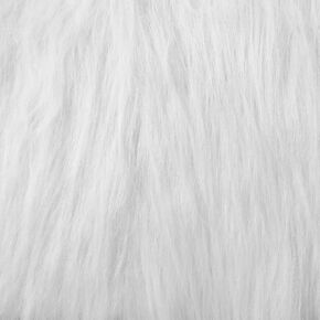 فو الفراء النسيج عيد الميلاد الشتاء المربعات أشعث الفراء النسيج بقع بيضاء 18x40 بوصة DIY بها بنفسك الحرفية هواية هالوين الشتاء زي الديكور in Kuwait