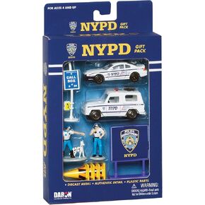 Daron NYPD Gift Pack, 10-Piece, Inches