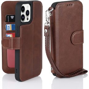 Ｈａｖａｙａ for iPhone 14 Case Wallet with Card Holder,for iPhone 13 Phone case for Women,for iPhone 14 Wallet case with Credit Card Slots,flip Phone Cover-Rose Gold