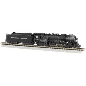 Bachmann Trains - 4-6-4 Hudson - DCC ECONAMI Sound Value-Equipped Locomotive - New York Central #5420 (as Delivered, Roman Lettering) - N Scale (53652)