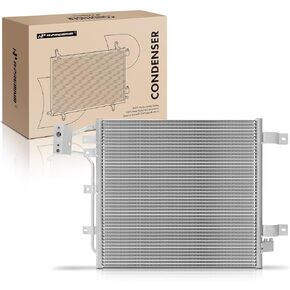 A-Premium Air Conditioning A/C Condenser Compatible with Jeep Wrangler 2012-2017, Wrangler JK 2018-2018, V6 3.6L, Replace# 4239, 68143891AA