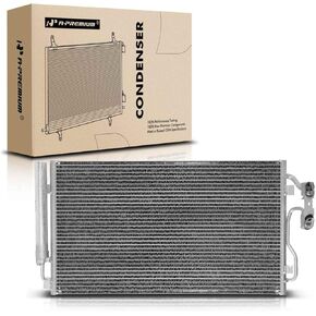 A-Premium Air Conditioning A/C Condenser Compatible with BMW 3-Series 320i 328i 335i GT xDrive - 4-Series 428i 435i xDrive Gran Coupe - M235i, Replace# 64509335364, 64506804723