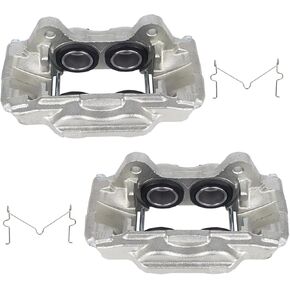 Autoround 192713 192712 Front Brake Caliper Assembly with Bracket fit for Toyota Tundra 2000-2006/ 4Runner 2003-2005/ Sequoia 2001-2007, Both Driver Passenger Side