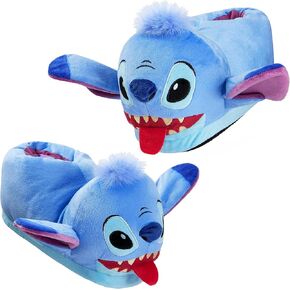 Disney Girls Slippers, 3D Fluffy Non-Slip Kids House Shoes - Gifts for Kids