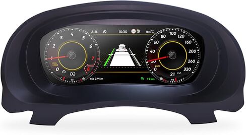 Digital Dash, Aftermarket Digital Instrument Cluster, Digital Gauge Cluster for Golf 7/7.5 (2013-2020), Automotive Replacement Instrument Panel Gauges, Cluster Replacement, Digital Dashboard for Car in Saudi Arabia