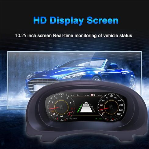 Digital Dash, Aftermarket Digital Instrument Cluster, Digital Gauge Cluster for Golf 7/7.5 (2013-2020), Automotive Replacement Instrument Panel Gauges, Cluster Replacement, Digital Dashboard for Car in Saudi Arabia