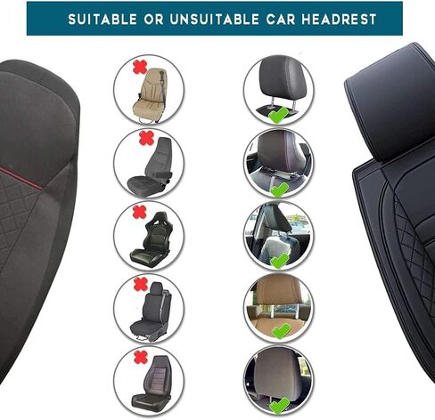 2pcs of Betty Boop Car Headrest Covers Accessories Fit for Cars,SUVs in Saudi Arabia