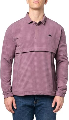 adidas Men's Ultimate365 Tour Wind.rdy Quarter Zip Pullover in Saudi Arabia