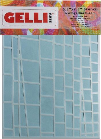 Gelli Arts Stencils (Flower 5x7) in Kuwait