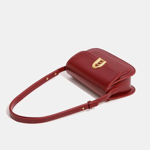 Small Shoulder Bag for Women, Adjustable Strap Leather Crossbody Purses - Clutch Tote Handbag Cute Hobo Bags Trendy Purse in Kuwait