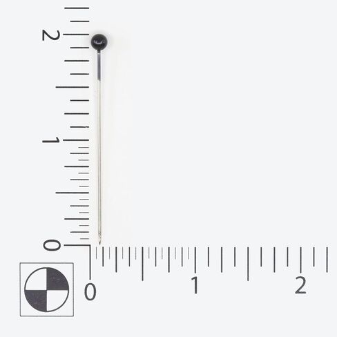 Dritz 2", Ball Head, 25 Count Boutonniere Pins, Black in Saudi Arabia
