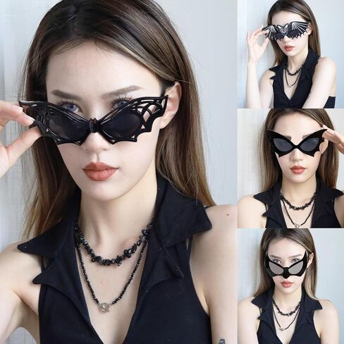 8 Pcs Halloween Glasses and Halloween Headbands Set Novelty Halloween Party Favors Halloween Photo Booth Props in Saudi Arabia